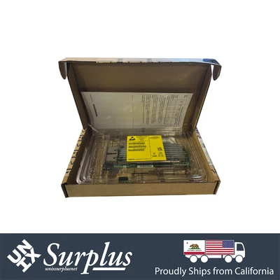 New Marvel 10GB RJ45 Dual Port fastlinq NIC PCIe Ethernet Adapter Both Bracket - Image 1 of 4