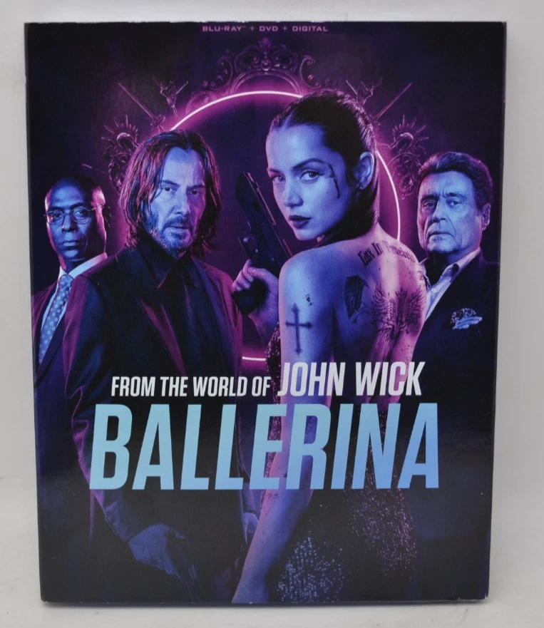 BALLERINA: From the World of John Wick [Blu-ray + DVD + Digital] STILL SEALED! - Image 1 of 2