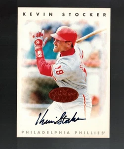 Kevin Stocker 1996 Leaf Signature Series - Picture 1 of 2