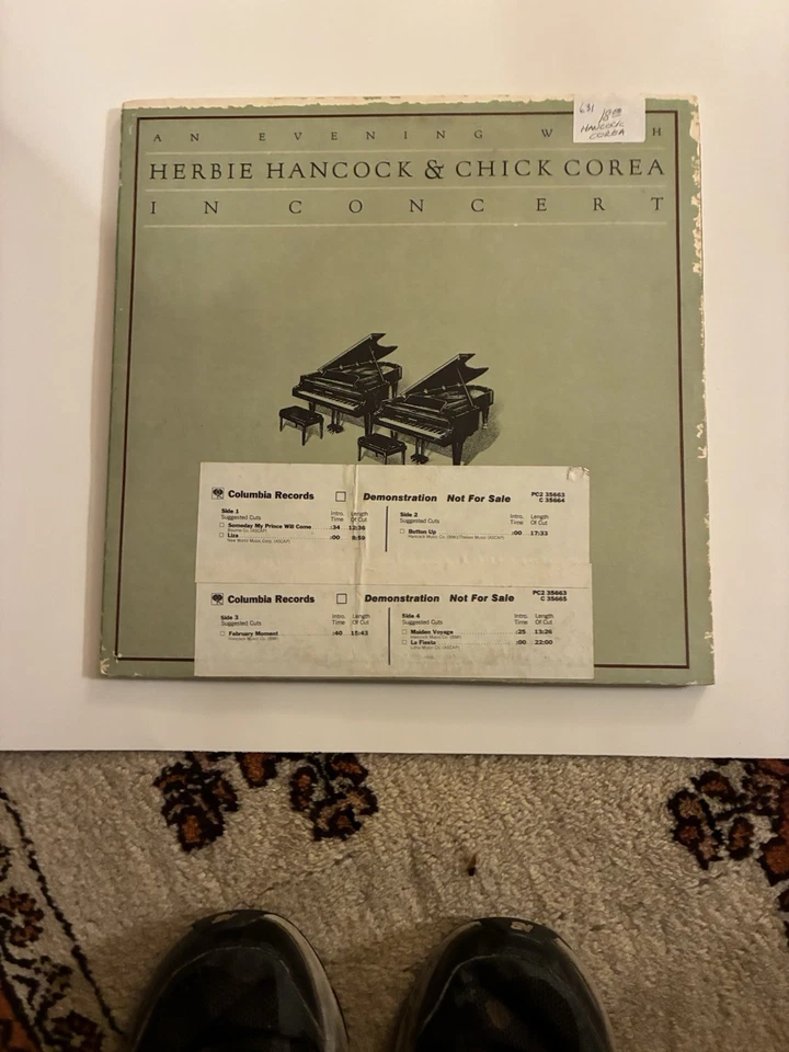 An Evening With HERBIE HANCOCK And CHICK COREA In Concert LP Gatefold 1978 Foto 1 de 4