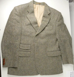 Magee Sakko irish Donegal tweed grau-braun meliert ca. GR.52 RT-1751 - Bild 1 von 15