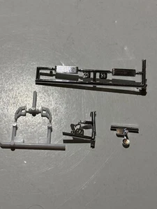 Model Car Parts - Revell 1969 Chevy Nova Yenko hood louvers & hinges only 1/25 - Picture 1 of 2