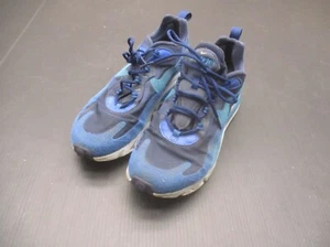 NIKE AIR Size 9 Mens Blue Suede Breathable Lace Up Comfy Running Shoes SH-10 - Picture 1 of 8