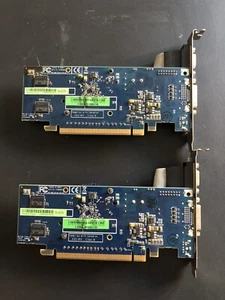 2X SCHEDE PCI EXPRESS_256 MB ATI SAPPHIRE Radeon X1550_256M G2 64 bit VGA DVI - Foto 1 di 3