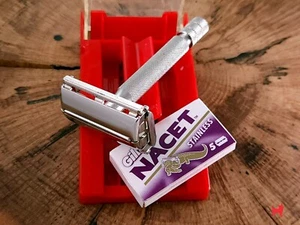 Gillette Parat Vintage Double Edge Safety Razor - Made in England - Picture 1 of 9