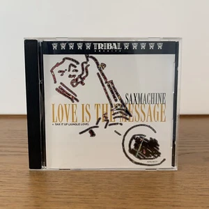 SAXMACHINE Love IS The Message CD Maxi Single 1994 TRIBAL America X25G-58177 - Picture 1 of 4