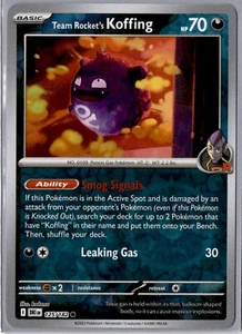 Team Rocket's Koffing - 125/182 - Reverse Holo - Pokemon Destined Rivals - Picture 1 of 1