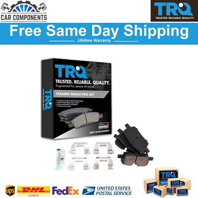 Nuevas pastillas de freno traseras de cerámica TRQ para Cadillac CT5 CT6 XT5 2019-2021 Foto 1 de 4