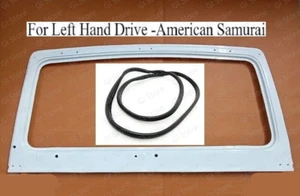 WINDSHIELD FRAME FRONT LEFT HAND DRIVE FIT 4 SUZUKI SAMURAI SIERRA DROVER-WHITE - Picture 1 of 2