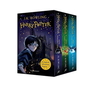 Harry Potter 1-3 Box Set: A Magical Adventure Begins J.K. Rowling Paperback - Picture 1 of 4