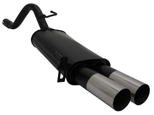 Novus sports exhaust for Fiat Grande Punto 199 2x76mm RL design - Picture 1 of 1