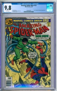 Amazing Spider-Man 157 CGC Graded 9.8 NM/MT Marvel Comics 1976 - Bild 1 von 2