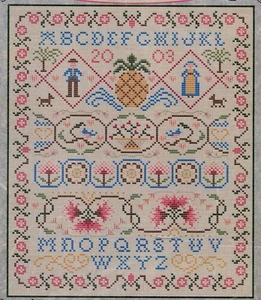 Sophia Mary Sampler Mari McDonald Whispered ByThe Wind Cross Stitch Pattern 2003 - Picture 1 of 2