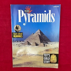 Vintage 1991 Kids Discover Pyramids Premier Issue Magazine - Picture 1 of 14
