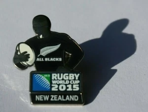 2015 Rugby World Cup Team Trophy & Event Pin Badge - All Teams Badges Available - Picture 1 of 36