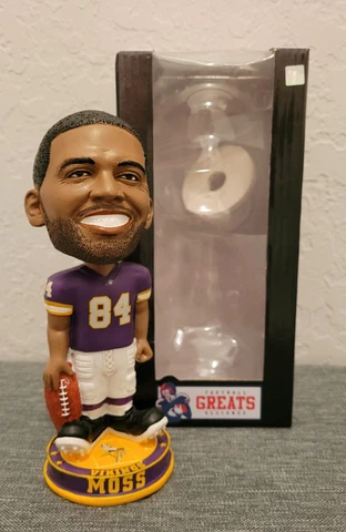 Randy Moss Minnesota Vikings Exclusive Bobblehead  by Forever Collectibles #/72 Cover