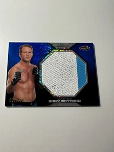 2013 Topps UFC Finest Gray Maynard Blue Refractor Jumbo Mat Relic /188 SP - Picture 1 of 2