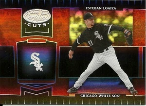 2004 Leaf Certified Cuts Marble Red Esteban Loaiza 55 White Sox 035/100 - Picture 1 of 2
