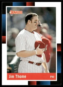 Jim Thome 2022 Donruss #256b Philadelphia Phillies Baseball Card - Picture 1 of 2