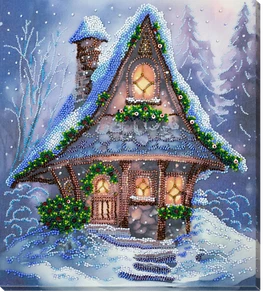 DIY Perlenstickerei Set Winter Schläge Kalt Perlen Nähen Nadelspitze Perlenarbeit - Bild 1 von 15