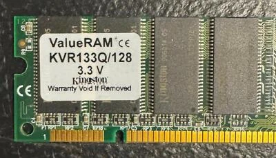 Kingston KVR133Q/128 128 MB Memory Module - Image 1 of 3