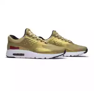 Nike Air Max Zero QS - 2017 - Metallic Gold Bullet - Size UK 4 (EU 37.5) US 6.5 - Picture 1 of 5