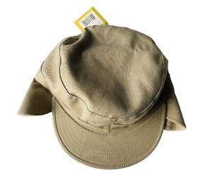 NWT Rothco Khaki Combat Cap Hat Flap Size 7 1/4 Men