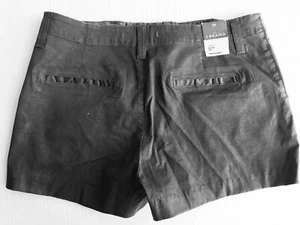 J Brand High-Rise Lola cotton Short Black Grey Sparkling Coated Sz 30 - Picture 1 of 6