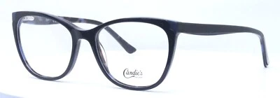 Marco cuadrado de gafas CANDIES CA0188 090 azul brillante para mujer 53-17-140 Foto 1 de 4