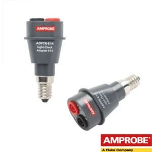 FLUKE/Amprobe E14 Lightmate Light Check Test Adapter - E14 UK VERSION - Picture 1 of 7