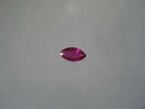 Natural Red Ruby Marquise W 3.19 x L 6.11 MM. Weight .29 Carats Loose Gemstone. - Picture 1 of 3
