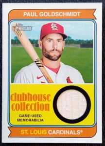 Colección Topps Clubhouse 2023 reliquia Paul Goldschmidt Cardenales de San Luis - Imagen 1 de 1