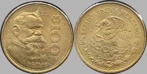 1987-Mo MÉXICO 100 PESOS BU SIN CIRCULAR MONEDA DETALLADA - Imagen 1 de 1