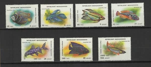 Madagaskar 1994 eine Serie Aquarienfische 7 postfrische Marken MNH /TR9639 - Bild 1 von 1