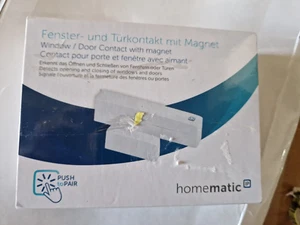 Homematic IP Smart Home contacto ventana y puerta, instalación oculta - Imagen 1 de 3