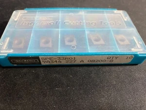 Ingersoll JPE 33 R10 Inserts Grade 555D STK 9B060 8 pieces - Picture 1 of 4