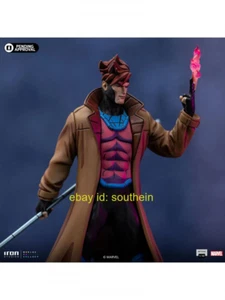 IRON STUDIOS 99724 1/10 X-Men 97 Marca Emperor Gambit Edizione Animata in Magazzino - Foto 1 di 10