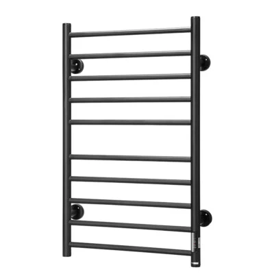 Calentador Toallero Eléctrico Calefacción 10 Barras Acero Inoxidable Estante de Secado Baño Foto 1 de 4