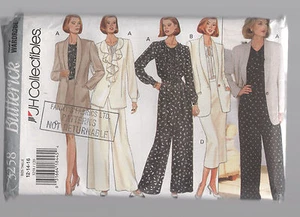 BUTTERICK pattern 3258 WARDROBE jacket top pants skrit Sz 12 14 16 Uncut FF - Picture 1 of 1