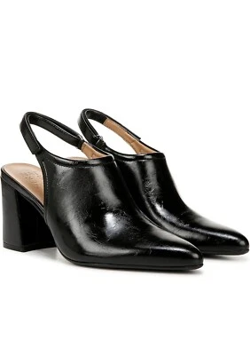 Nuevo Naturalizer Mujer Pronto Negro Cordones Shooties Botines Punta Punta Talla 7 Foto 1 de 4