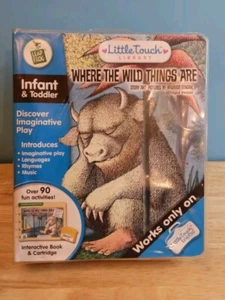 Leap Frog Little Touch Library WHERE THE WILD THINGS ARE Maurice Sendak Toddler - Picture 1 of 3