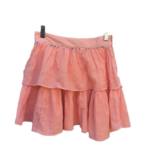 Burberry pink nova check skirt youth girls size 12 mini skort designer - Picture 1 of 5