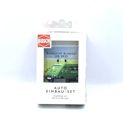 Busch 5935, Blaulict Blinkset  Auto Einbau-Set NIB - Image 1 of 4