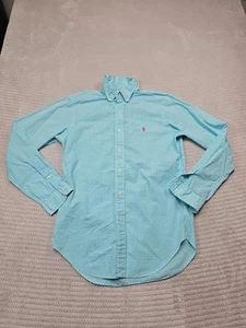 Ralph Lauren Shirt Mens Small Classic Fit Checkered Plaid Long Sleeve - Picture 1 of 6