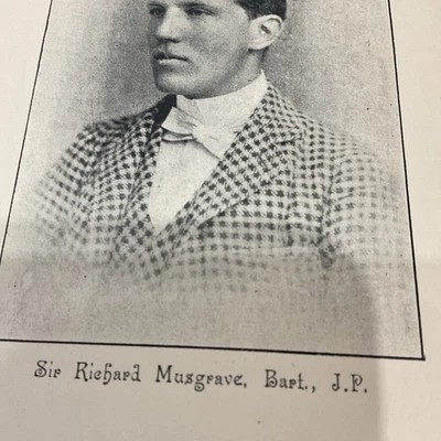 CUMBERLAND 1895 - Sir Richard MUSGRAVE - Eden Hall? Baronet  - Bild 1 von 4