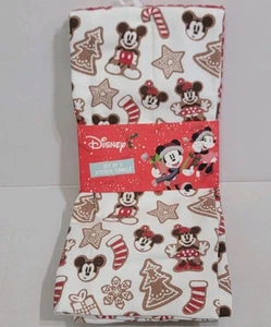 NEW 2025 Disney Mickey Minnie Set Of 3 Kitchen Towels Holiday Christmas Cookies  - Picture 1 of 6