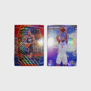 Kawhi Leonard 2 Karten Basketball Lot Los Angeles Clippers - Bild 1 von 4