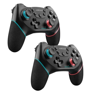 2 Stück passend für Nintendo Switch 1 und 2 / Pro Controller | Kabellose - Bild 1 von 4