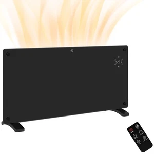 HOMCOM 2000W Electric Space Heater Radiator Wifi Smart App 24Hr 7 Day Timer - Picture 1 of 12