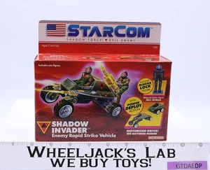 Shadow Invader Starcom 1987 Coleco Vintage Action Figure Vehicle NEW SEALED - Picture 1 of 6